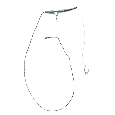 Carp Fishing Leadcore Hooklink with Quick Swivels