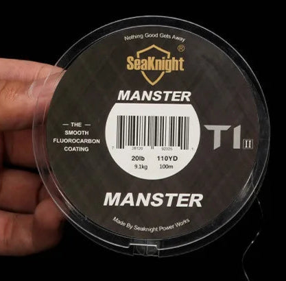 MANSTER T1 Fluorocarbon Coated Sinking Fishing Line