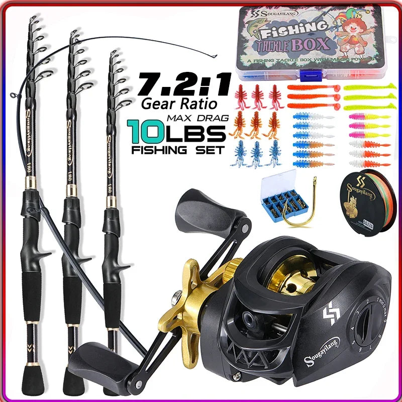 Telescopic Casting Combo for Bass and Trout
