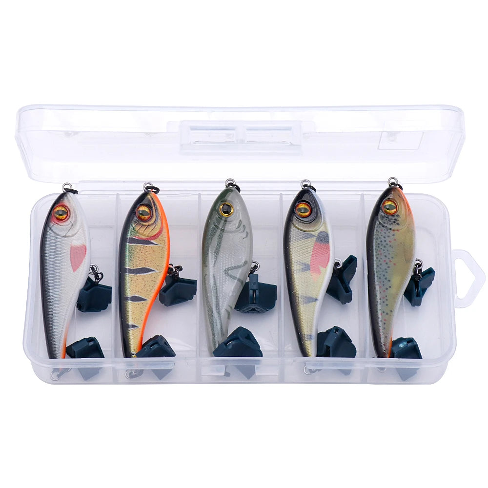 Slow Sinking Jerkbait Lures for Pike Fishing
