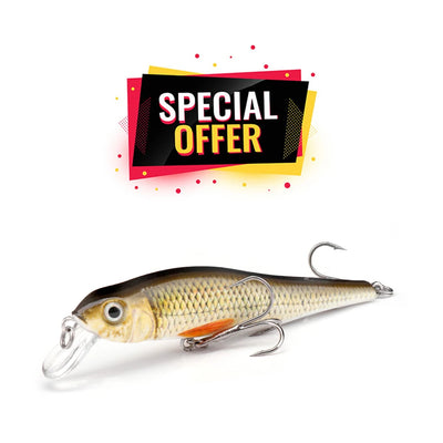 Floating Crazy Shrimp Soft Lures for Bass and Perch Fishing