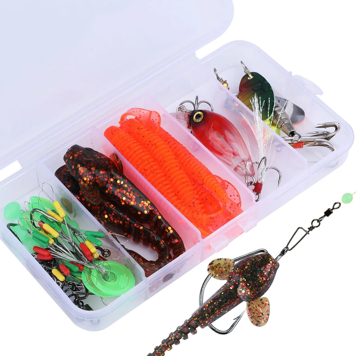 Telescopic Casting Combo with Reel and Rod