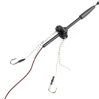 Metal Feeder Hooks with Bait Cage for Carp Fishing