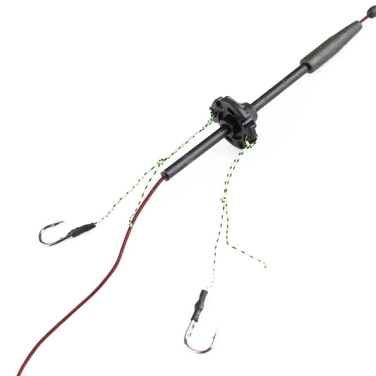 Metal Feeder Hooks with Bait Cage for Carp Fishing