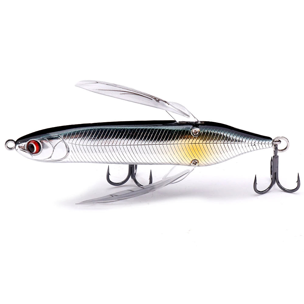 Topwater Dragonfly Popper Stickbait Lure