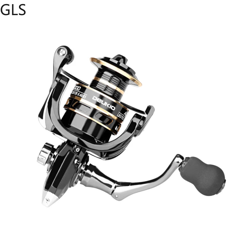 Non-Slip Grip Spinning Reel for Carp Fishing