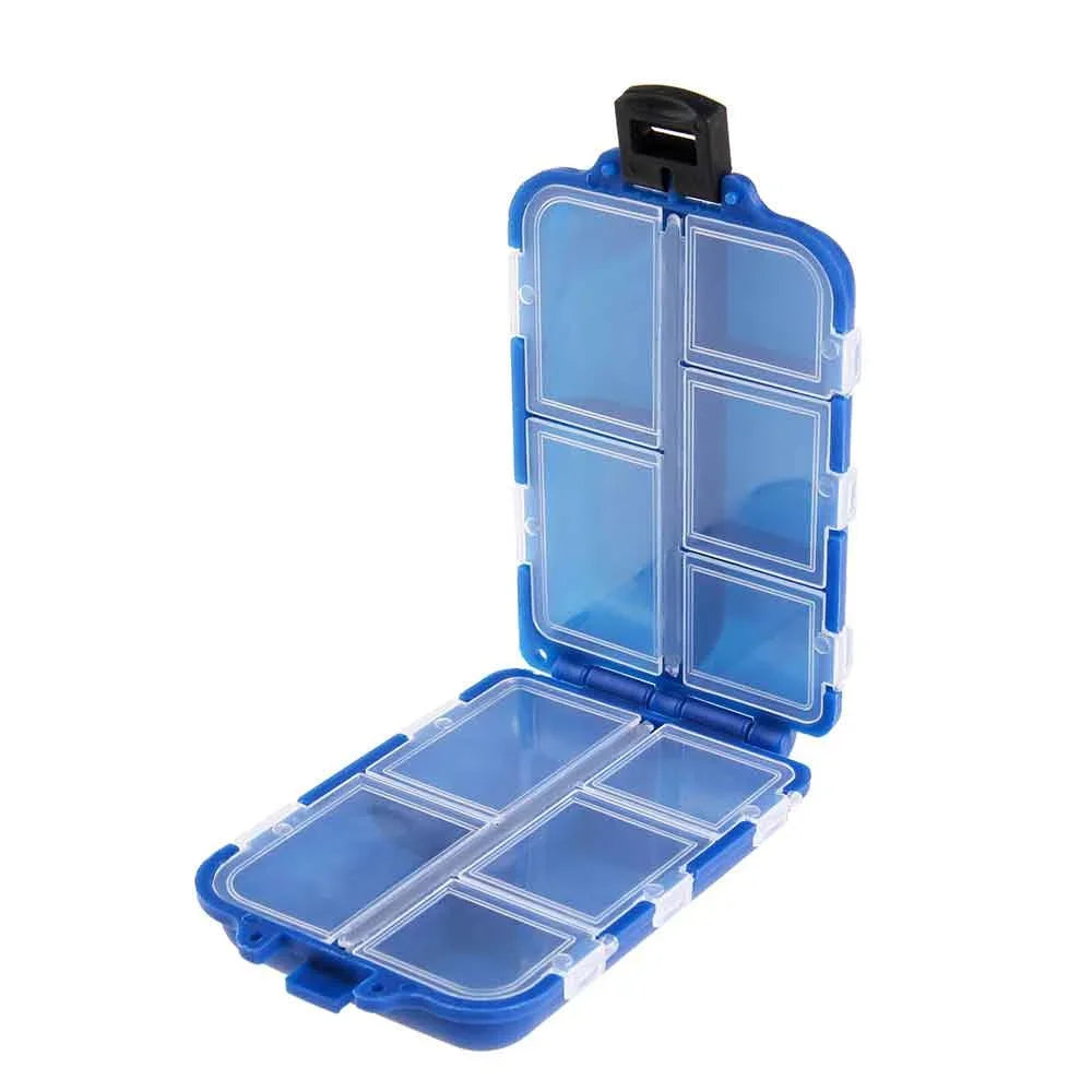 Mini Tackle Box with 10 Compartments