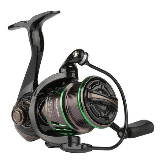 Soft Grip Saltwater Spinning Reel with Smooth Drag