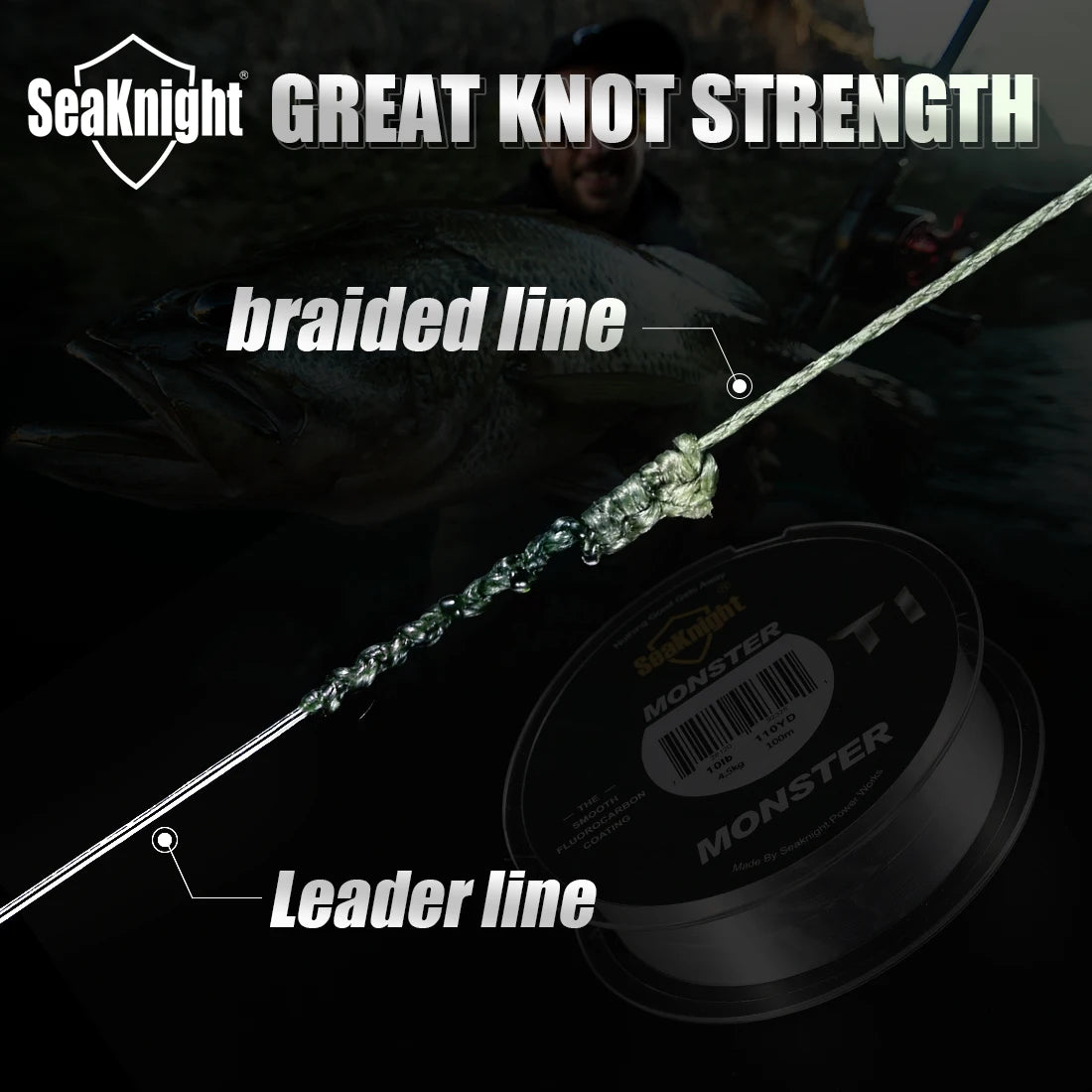 TriPoseidon PE Braided Fishing Line Multifilament Smooth Carp Line