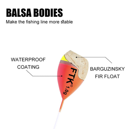 Lightweight Carp Floats Set