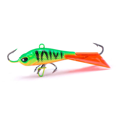 Ice Fishing Jigging Lure with Fast Sinking Action