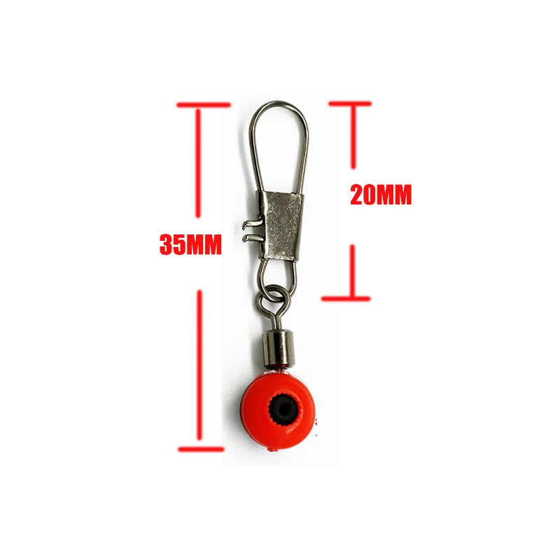 Fishing Swivel and Snap Clip Connector Set