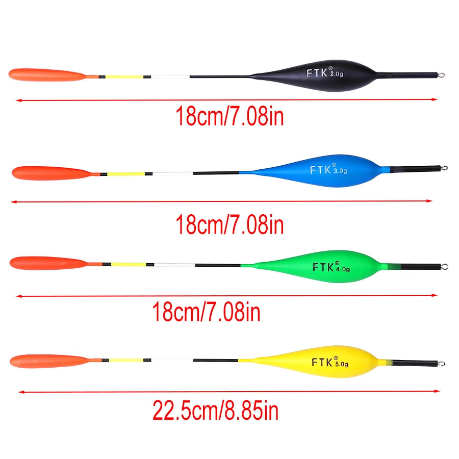 Tall Fir Fishing Floats for Carp Set