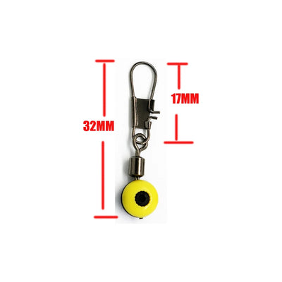 Fishing Swivel and Snap Clip Connector Set