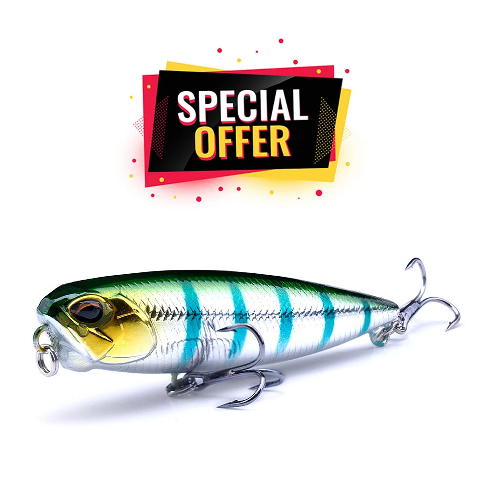 Floating Pencil Stickbait for Trolling