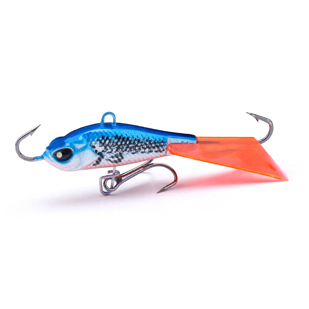 Ice Fishing Jigging Lure with Fast Sinking Action