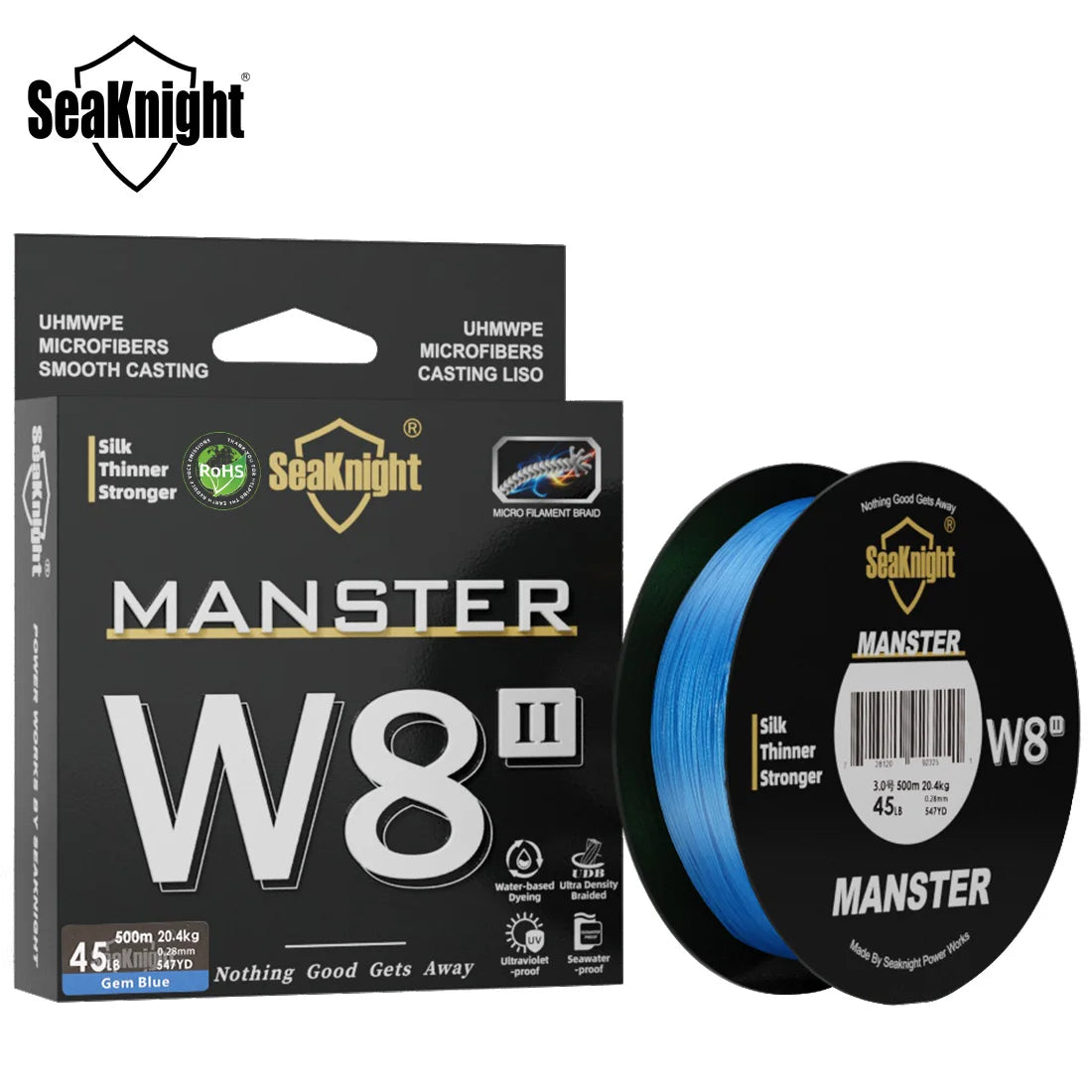 W8 II Multifilament PE Fishing Line
