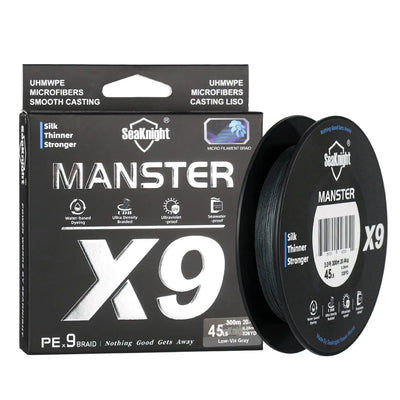 X9 Series Smooth PE Coated Fishing Line