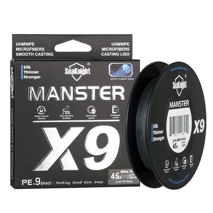 X9 Series Smooth PE Casting Fishing Line