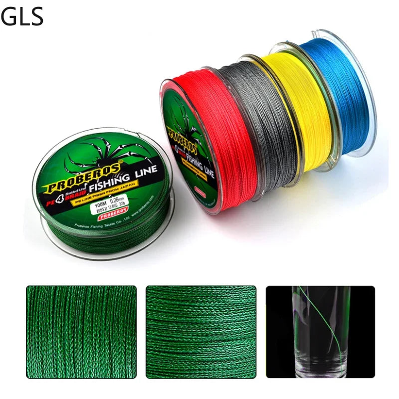 Braided Fishing Line PE Multifilament Strong Japanese Weave