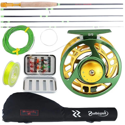 Carbon Fly Fishing Combo with Reel