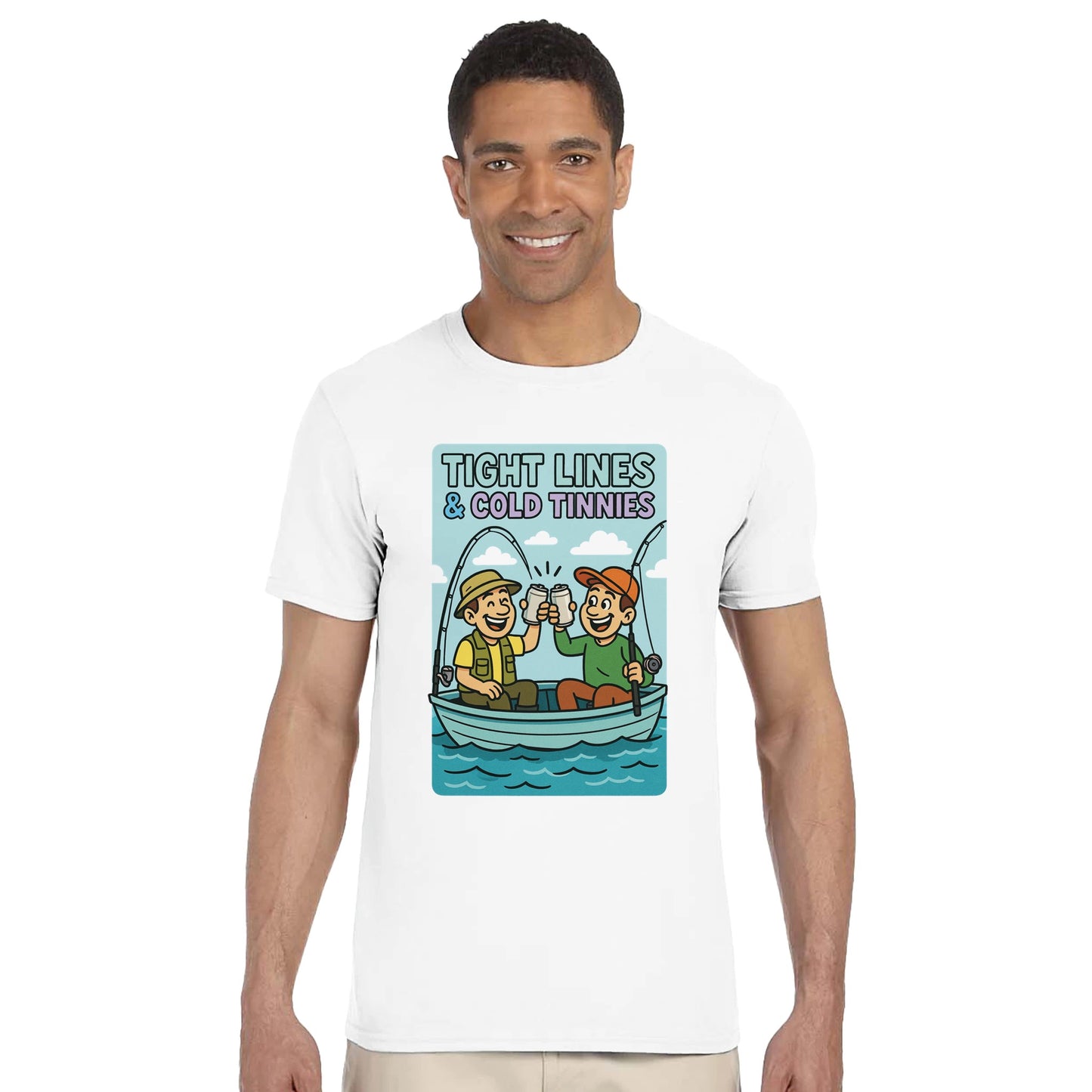 Tight Lines & Cold Tinnies Fishing T-shirt - view 9