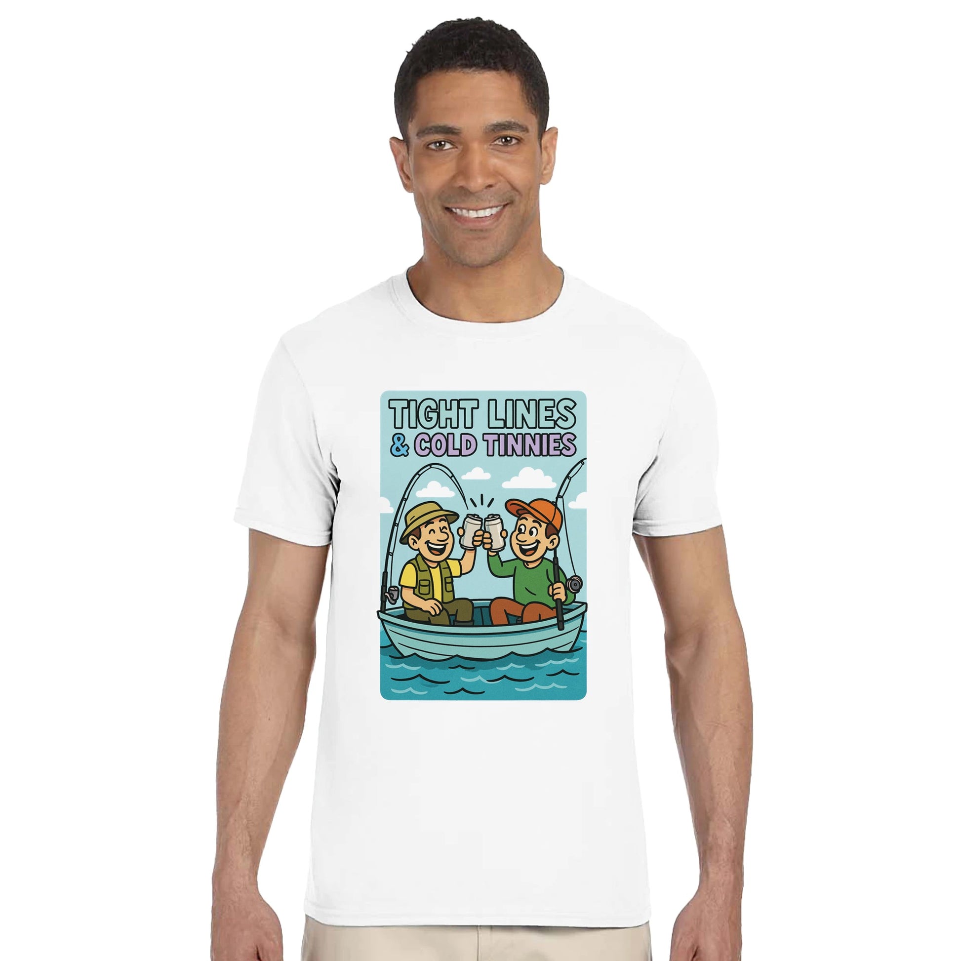 Tight Lines & Cold Tinnies Fishing T-shirt - view 9