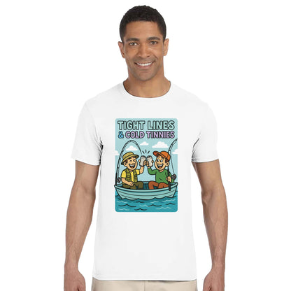 Tight Lines & Cold Tinnies Fishing T-shirt - view 9