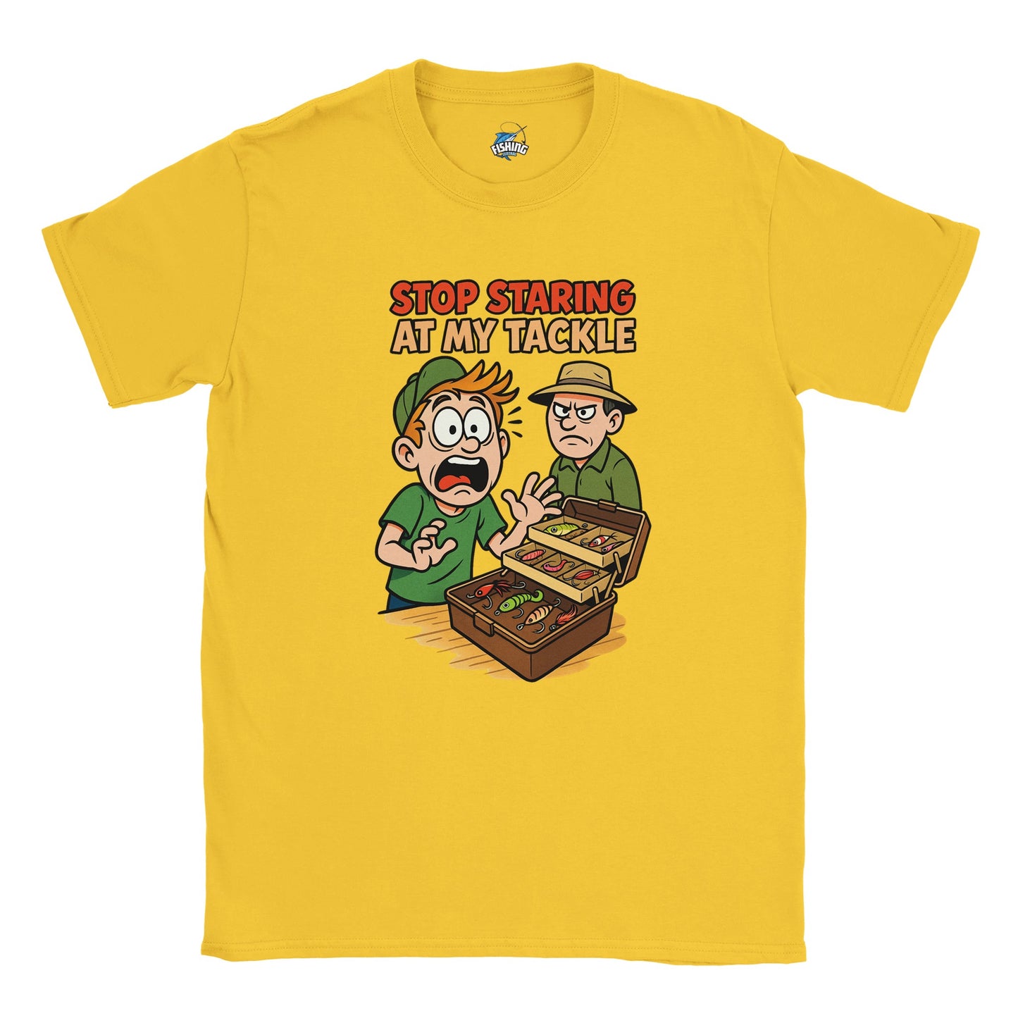 Stop Staring at my Tackle Fishing T-shirt - view 7