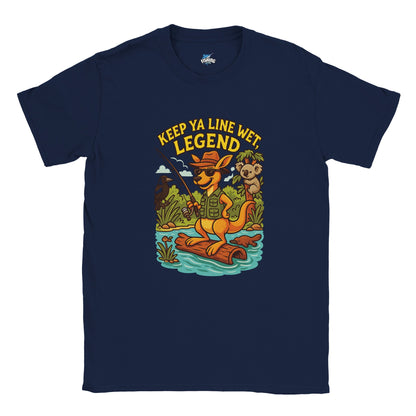 Keep Ya Line Wet Legend Fishing T-shirt - view 7