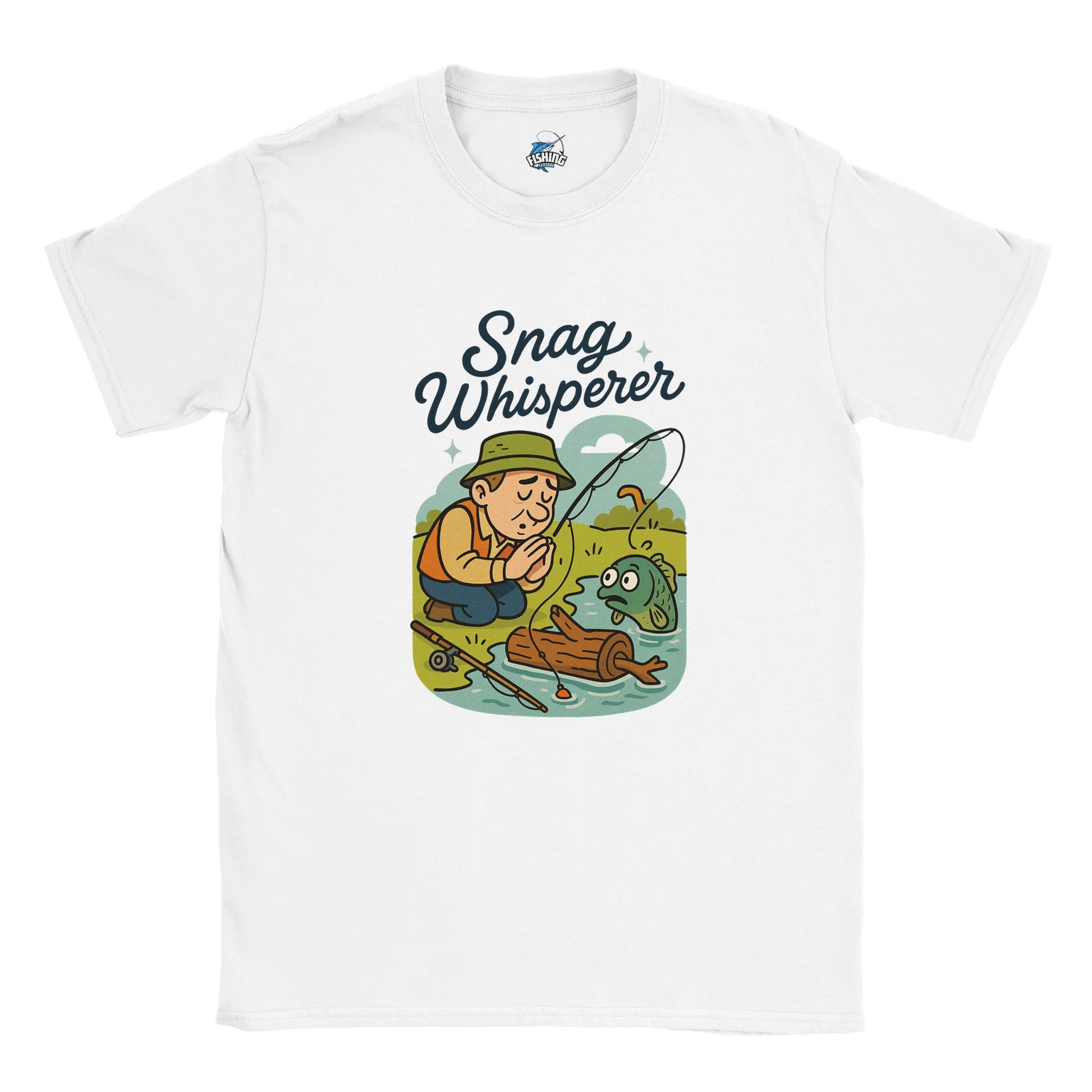 Snag Whisperer Fishing T-shirt - Fishing Central Australia