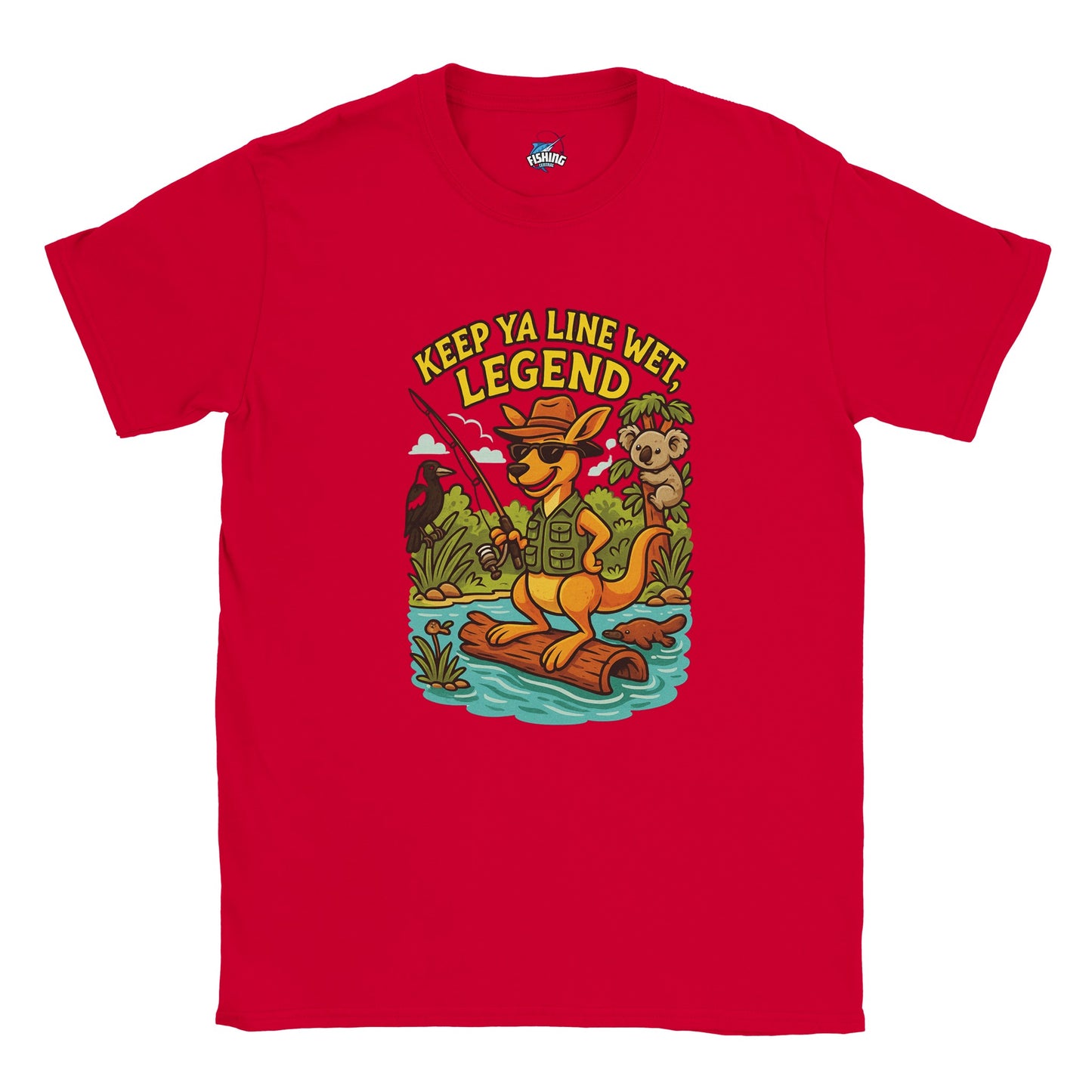 Keep Ya Line Wet Legend Fishing T-shirt - view 3