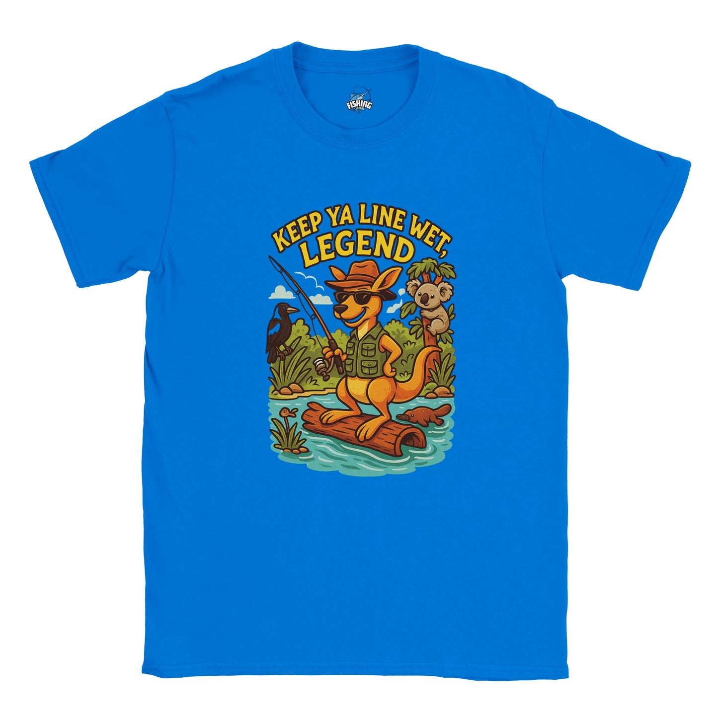 Keep Ya Line Wet Legend Fishing T-shirt - view 5