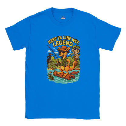 Keep Ya Line Wet Legend Fishing T-shirt - view 5