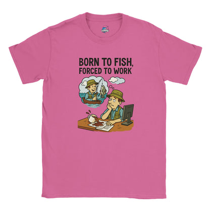 Born to Fish, Forced to Work Fishing T-shirt - view 8