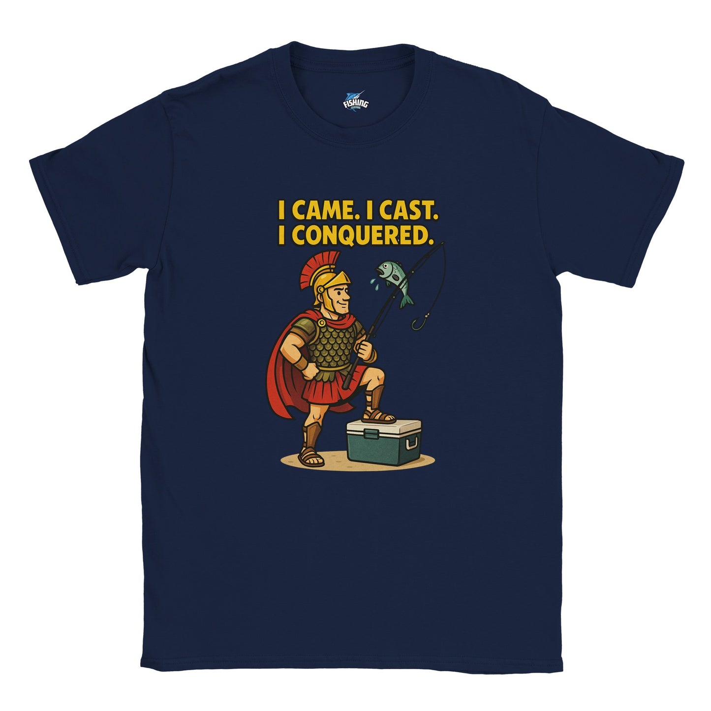 I Came, I Cast, I Conquered Fishing T-shirt - view 4