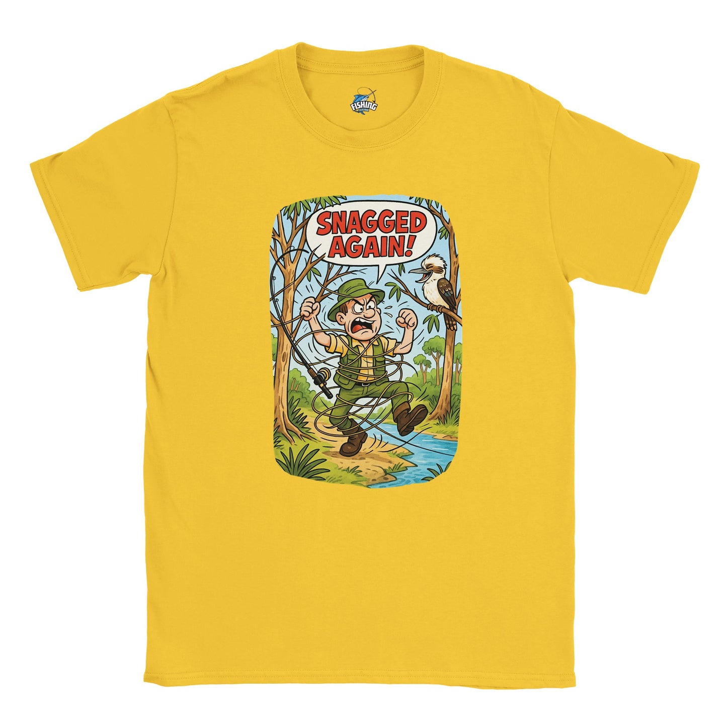Snagged Again! Fishing T-shirt - view 6