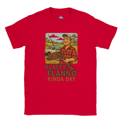 Flatty & Flanno Kinda Day Fishing T-shirt - view 5