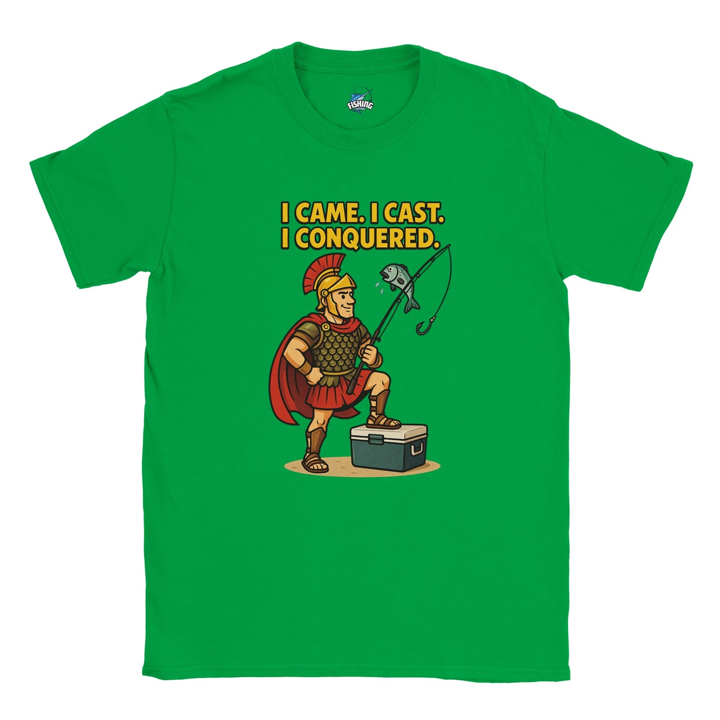 I Came, I Cast, I Conquered Fishing T-shirt - view 3