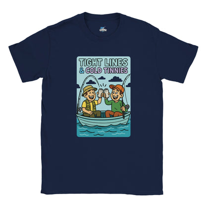 Tight Lines & Cold Tinnies Fishing T-shirt - view 8