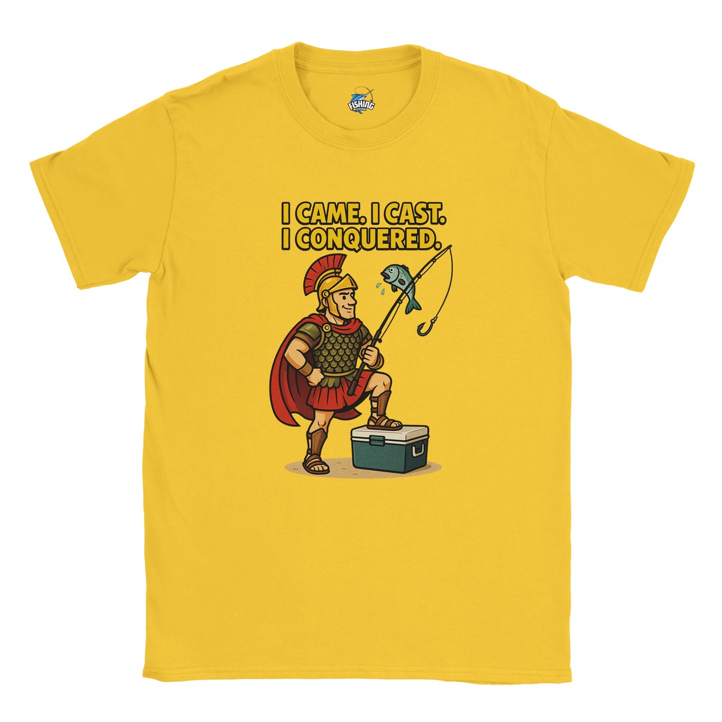 I Came, I Cast, I Conquered Fishing T-shirt - view 7